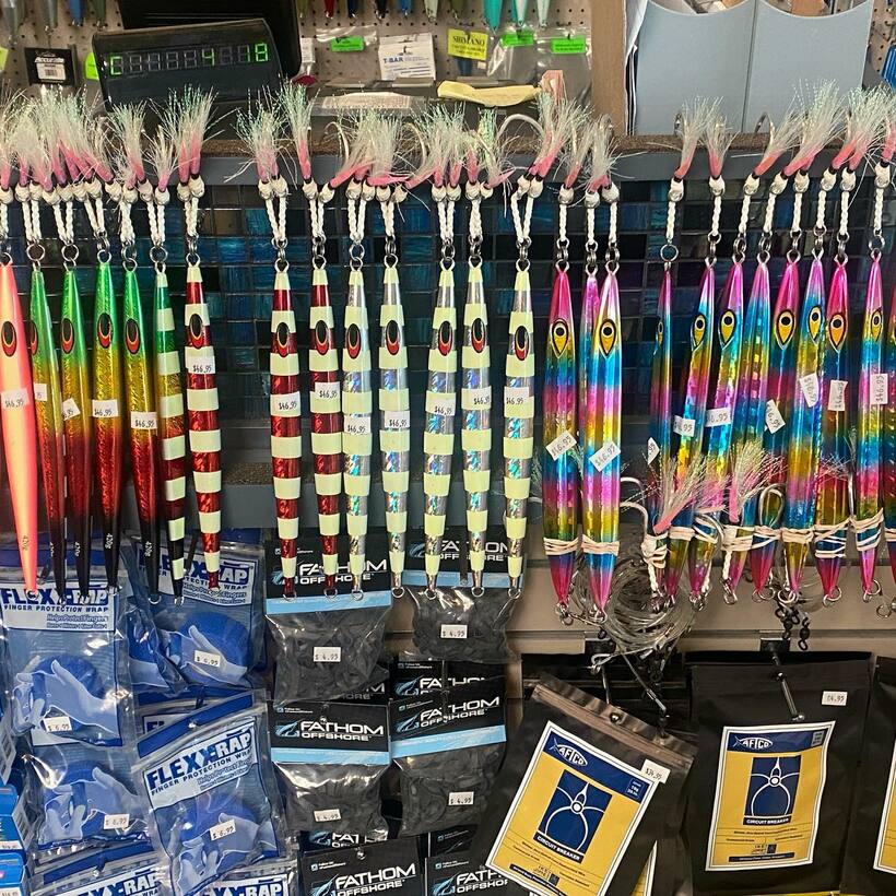 Fishing lures and jigs